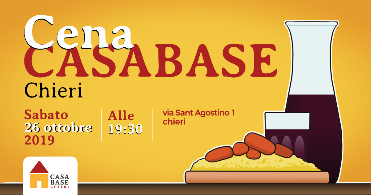 Al momento stai visualizzando 26/10/2019 | CENA d’Autunno + Estrazione Lotteria di Casa Base Chieri